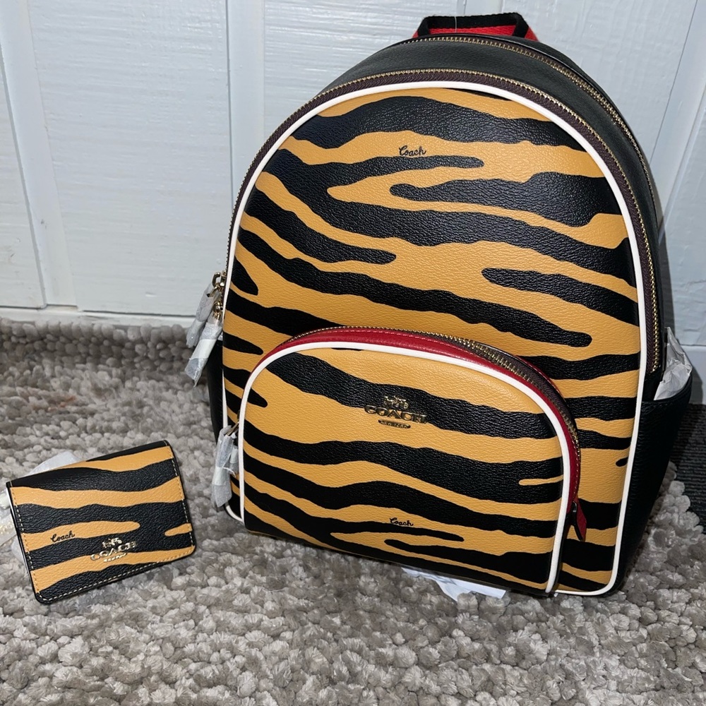 Coach backpack matching mini